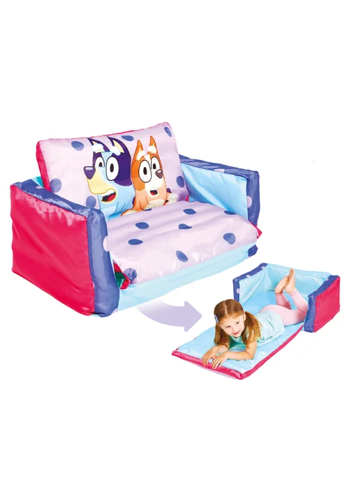 Bluey Inflatable Flip Out Mini Sofa - One Size Image 4