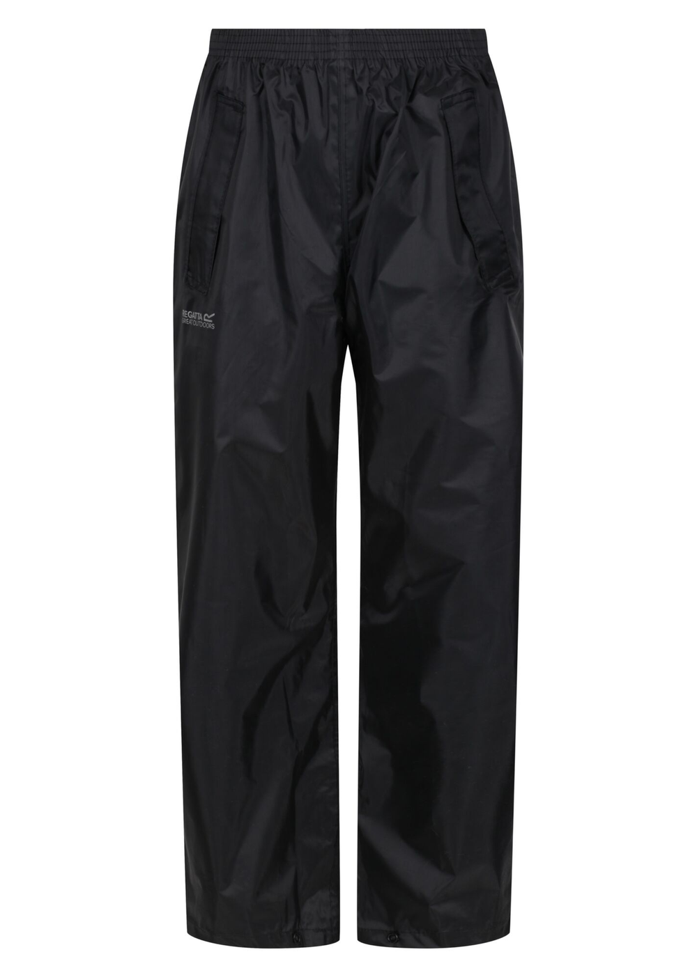 Regatta Black Kids Stormbreak Waterproof Hydrofort Overtrousers (3-16 Years) - 7-8 Yrs Image 5