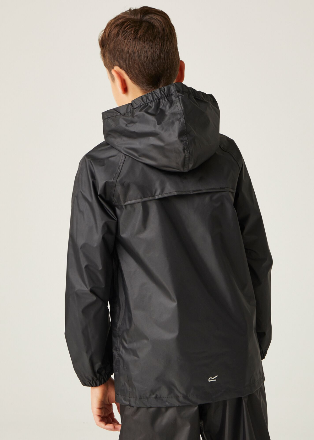 Regatta Black Kids' Stormbreak Waterproof Jacket - 2 Yrs Image 2