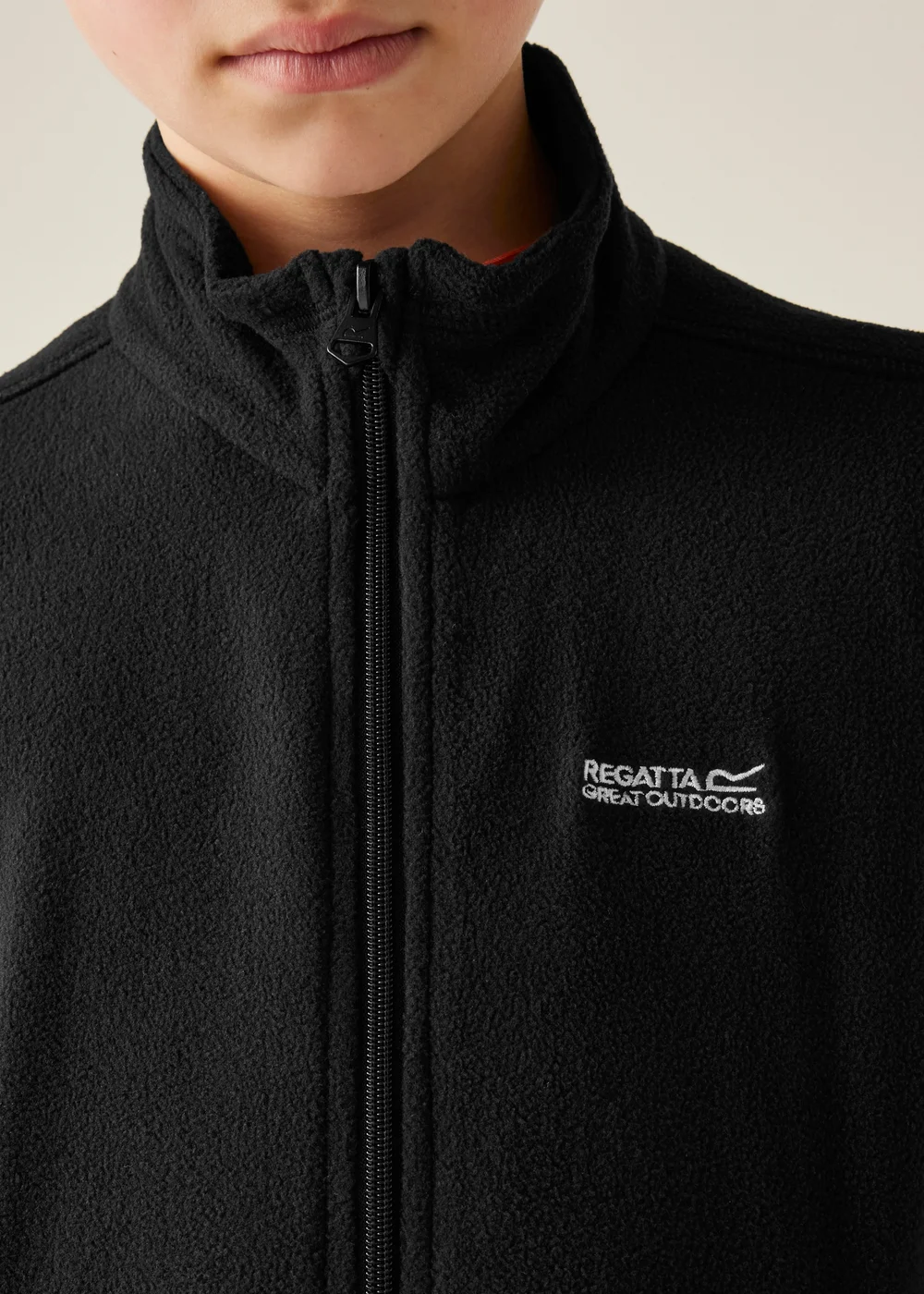 Regatta Black Kids King II Anti-Pill Symmetry Fleece (3-16 Years) - 3-4 Yrs Image 5