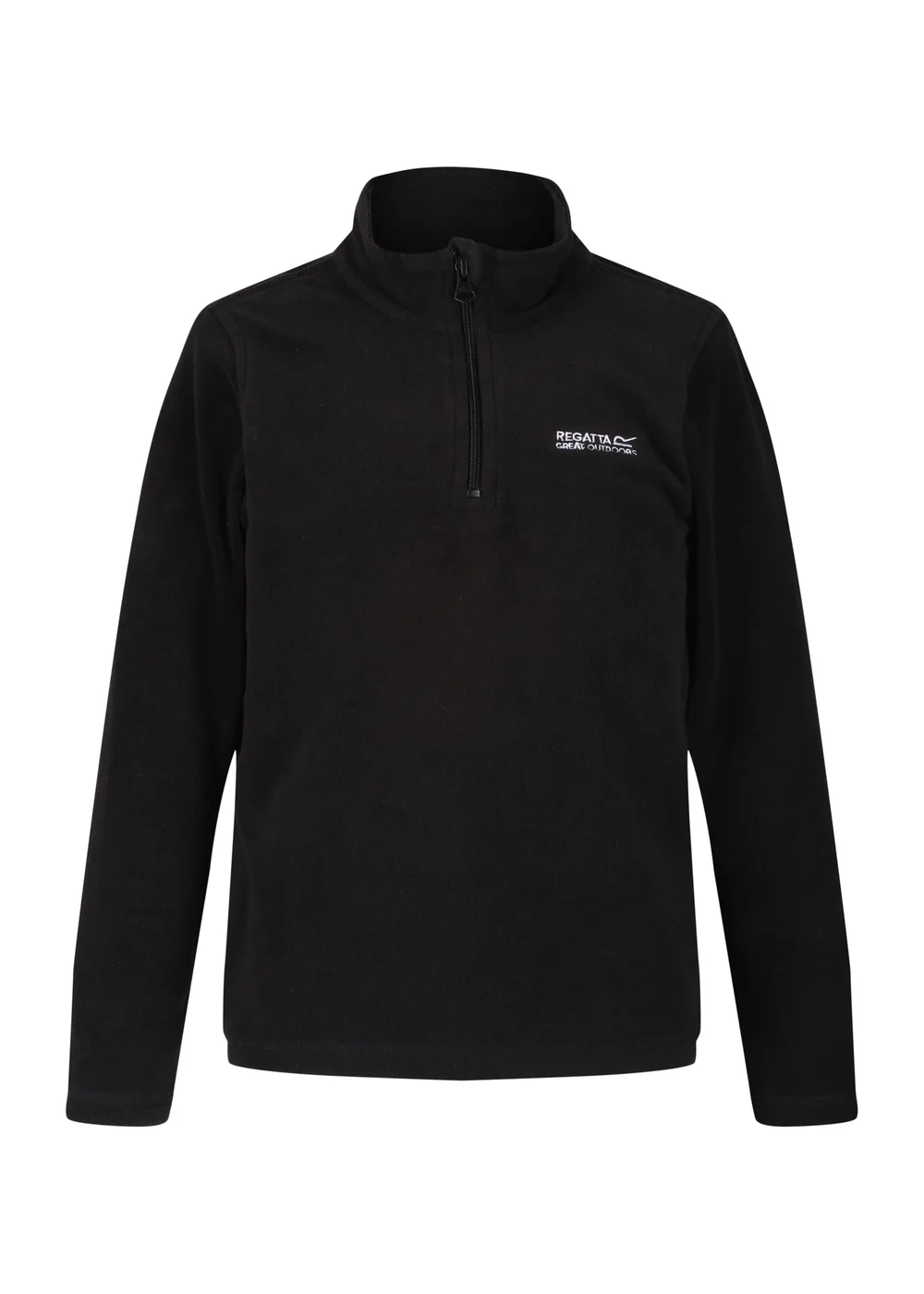 Regatta Black/ Black Kids Hot Shot II Anti-Pill Symmetry Fleece (3-16 Years) - 13 Yrs Image 6
