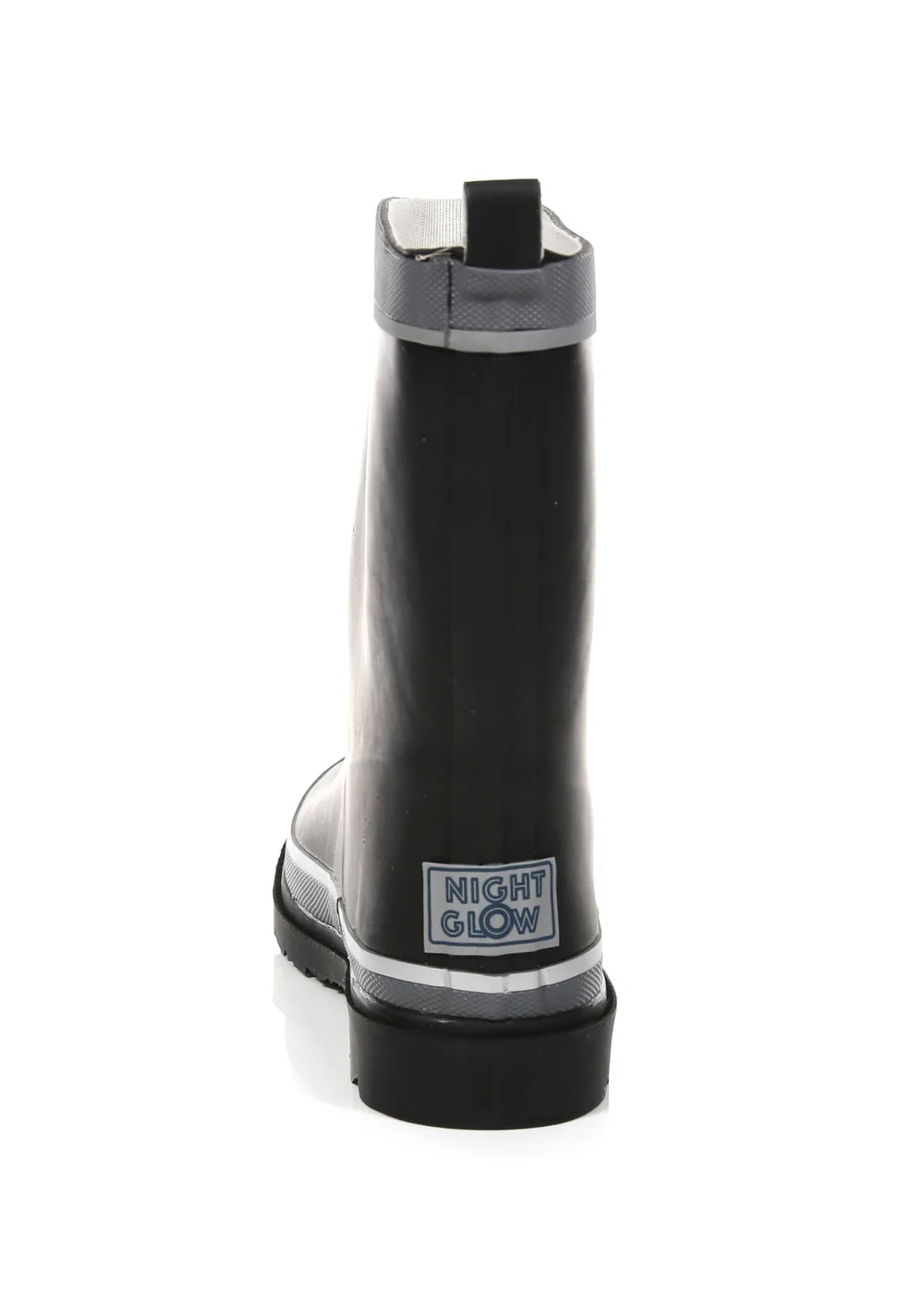 Regatta Black Kids' Foxfire Reflective Wellies - 4 Image 2