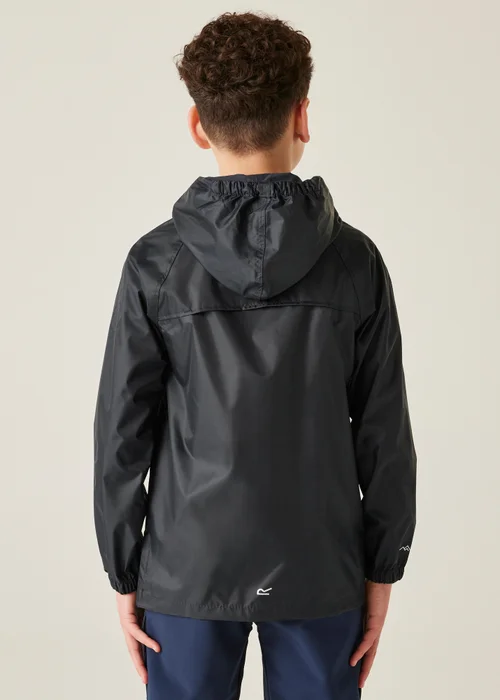 Regatta Navy Kids Stormbreak Waterproof Hydrofort Jacket (3-16 Years) - 3-4 Yrs Image 2