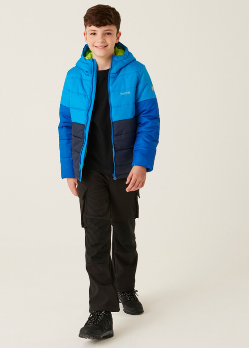Regatta Hydro Blue Navy Kids' Lofthouse VIII Insulated Jacket - 3-4 Yrs Image 5