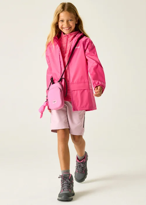 Regatta Jem Kids Stormbreak Waterproof Hydrofort Jacket (3-16 Years) - 9-10 Yrs Image 3