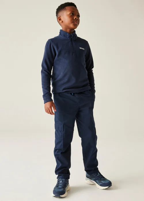 Regatta Ink Kids Hot Shot II Anti-Pill Symmetry Fleece (3-16 Years) - 7-8 Yrs Image 3