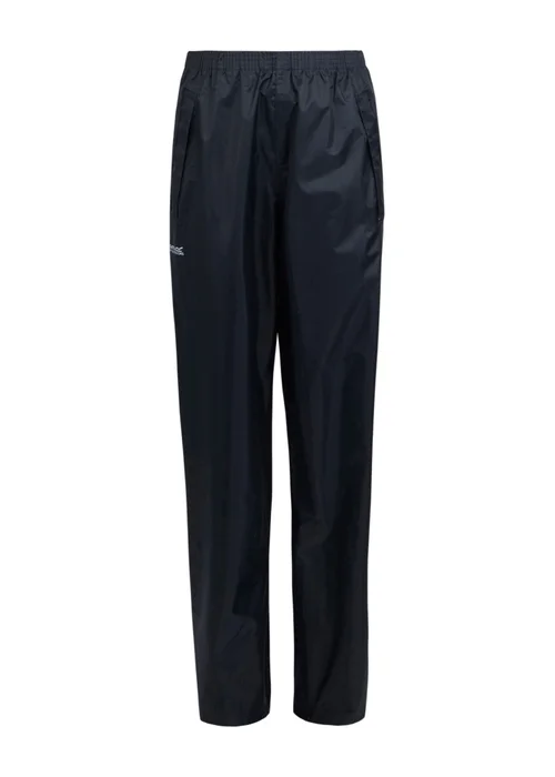 Regatta Navy Kids Stormbreak Waterproof Hydrofort Overtrousers (3-16 Years) - 2 Yrs Image 5