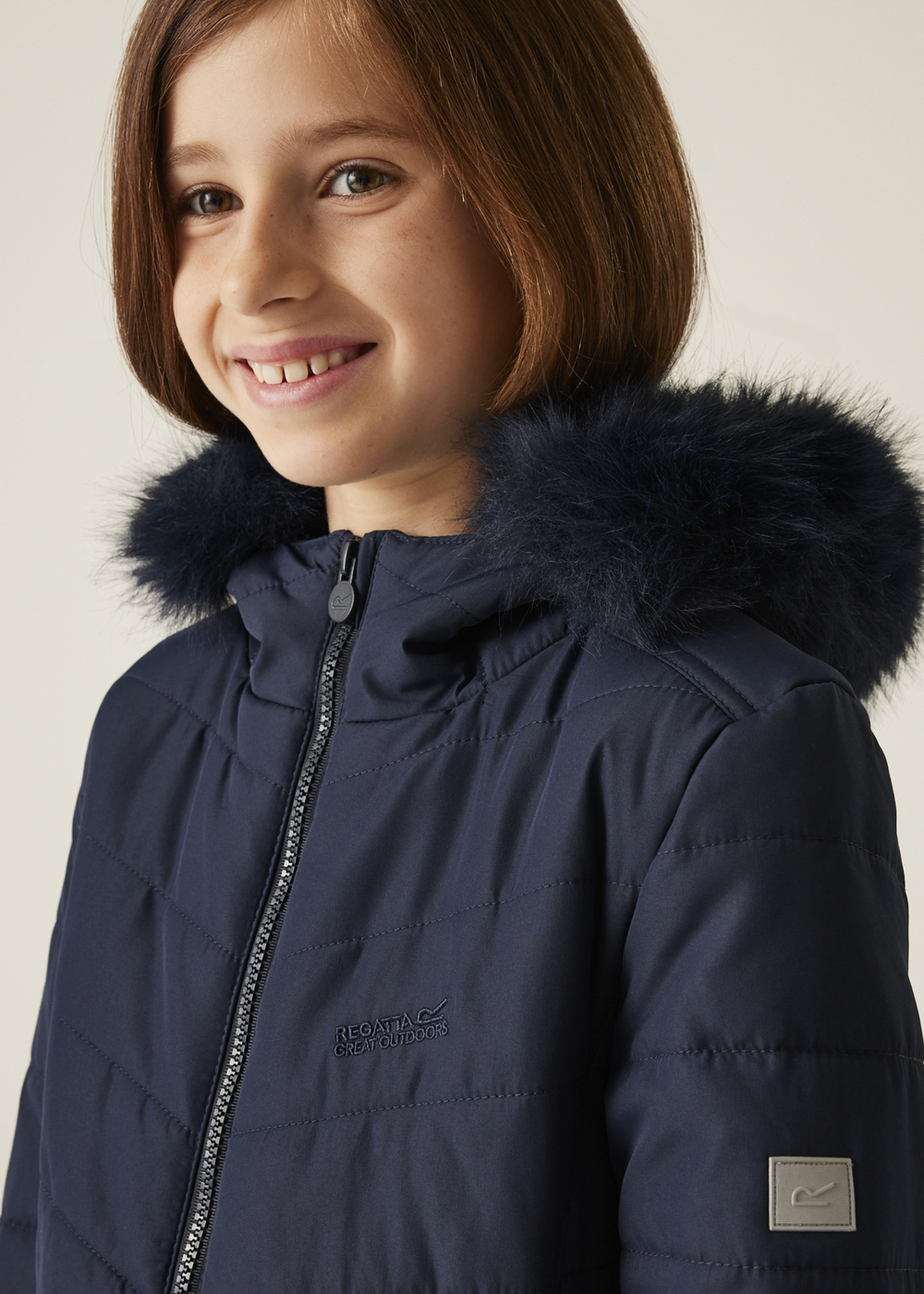 Regatta Navy Kids' Fabrizia Insulated Jacket - 3-4 Yrs Image 5