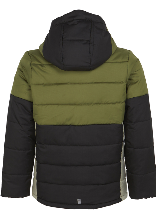 Regatta Nephrite Green Black Kids' Lofthouse VIII Insulated Jacket - 3-4 Yrs Image 2