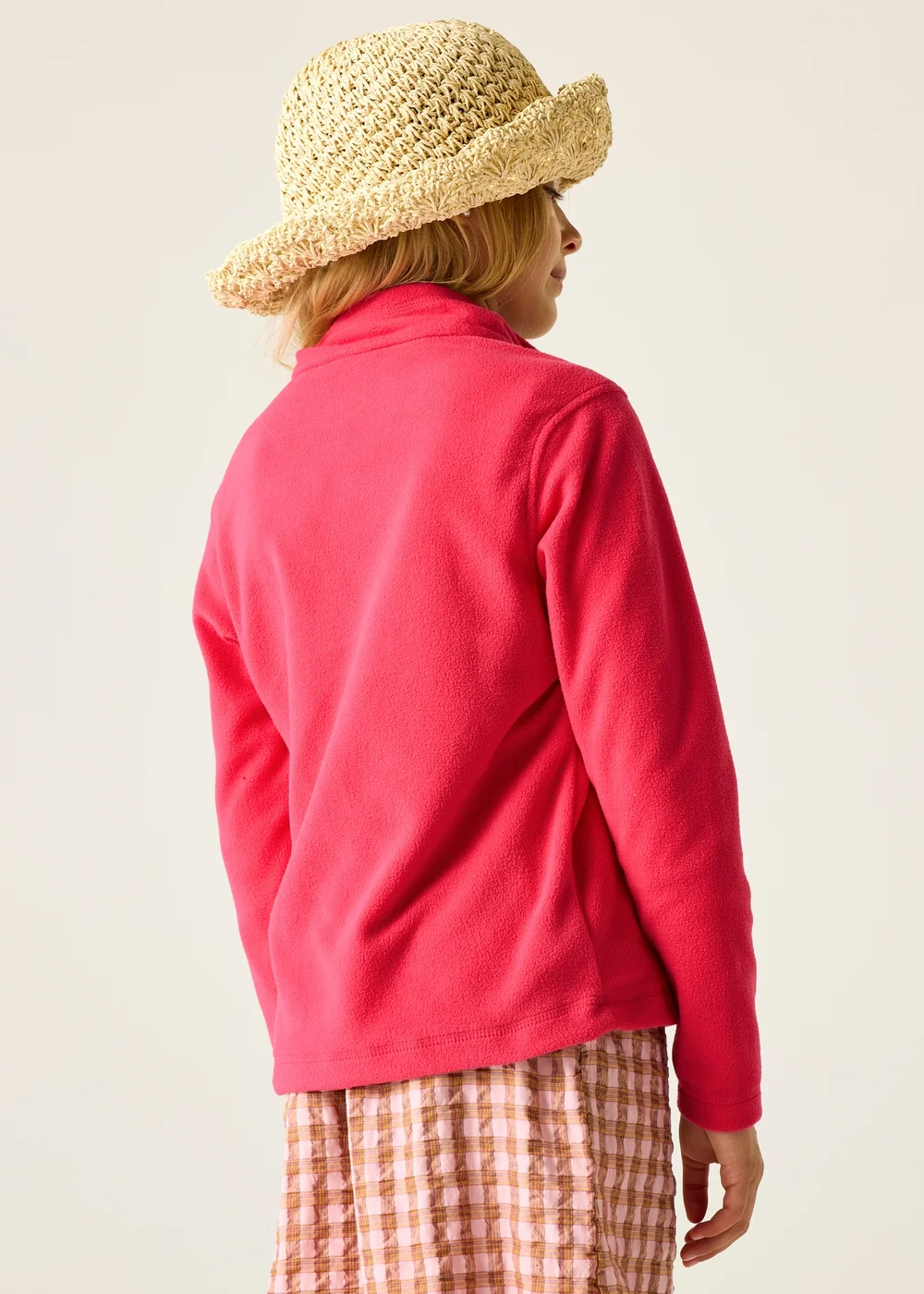 Regatta Pink Kids Hot Shot II Anti-Pill Symmetry Fleece (3-16 Years) - 3-4 Yrs Image 2
