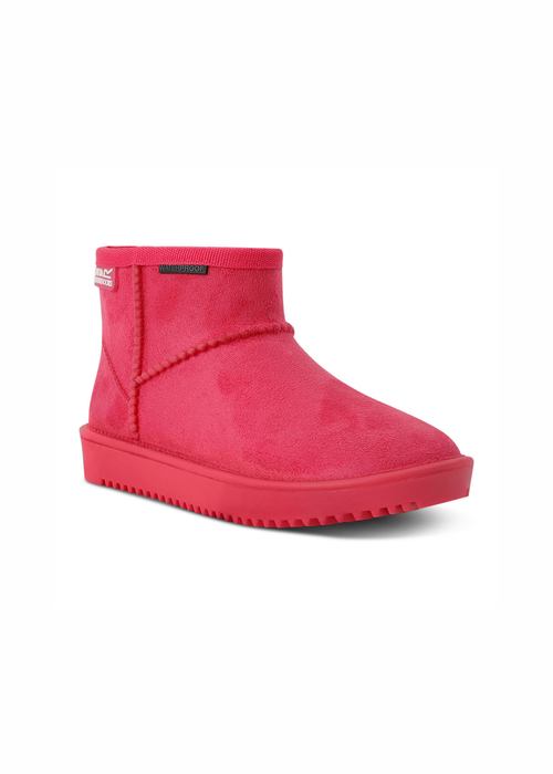 Regatta Pink Potion Kids' Risely Waterproof Fur Lined Boots - 7 Infants Image 4