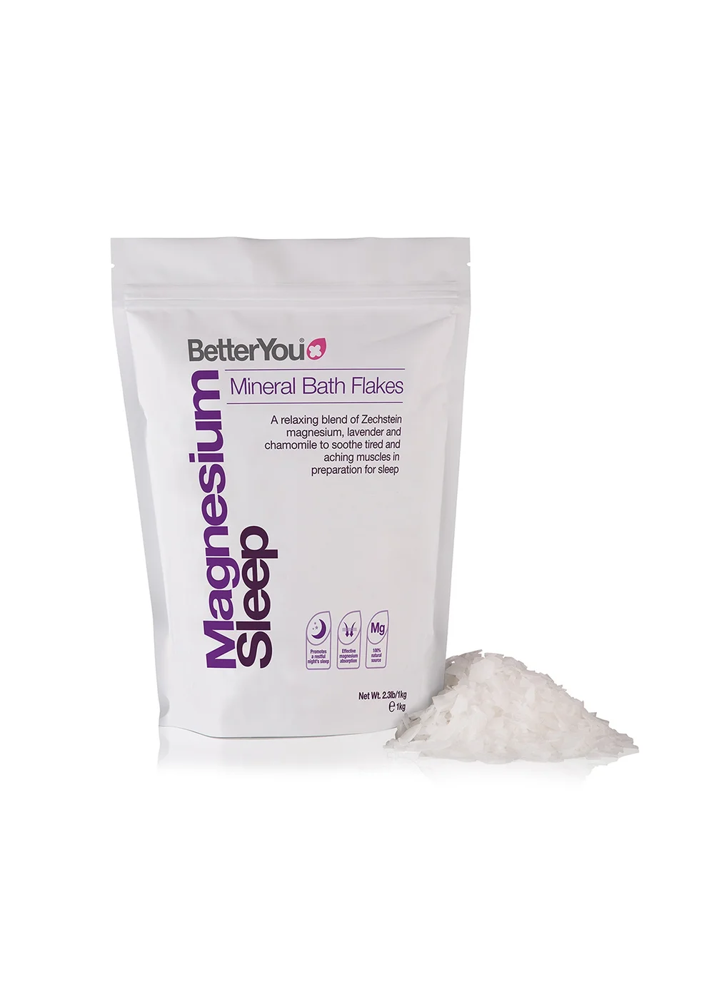 Better You Magnesium Flakes Sleep (1kg) - One Size Image 1