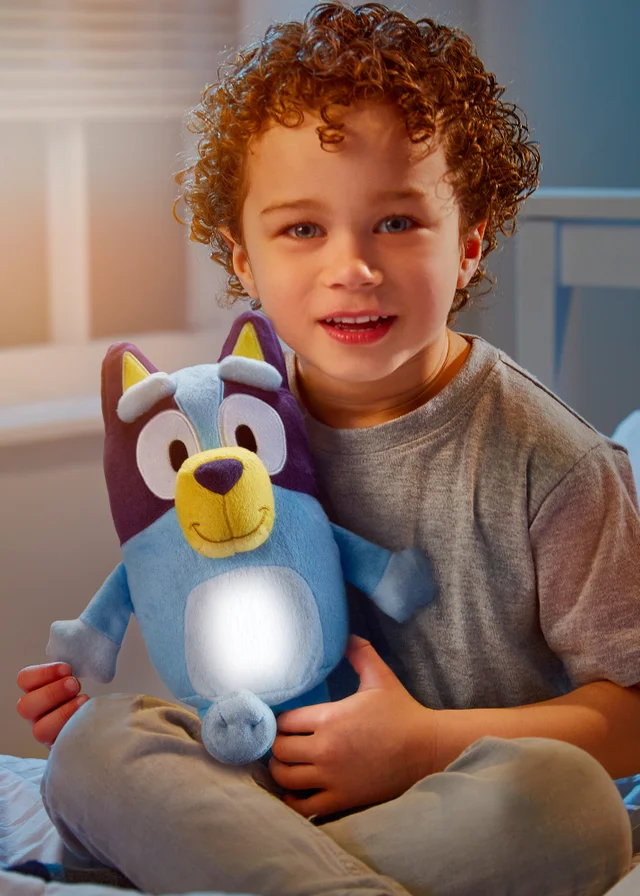Bluey Go Glow Light Up Pal Kids Night Light And Torch