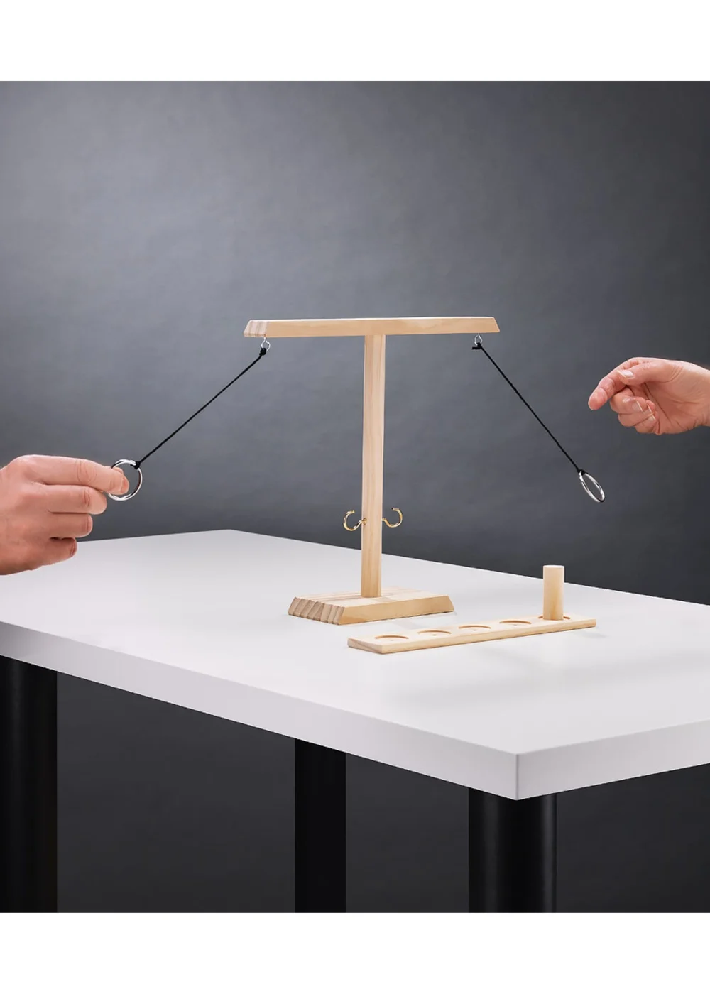 winning Brown Ring Toss Drinking Game - One Size Image 1