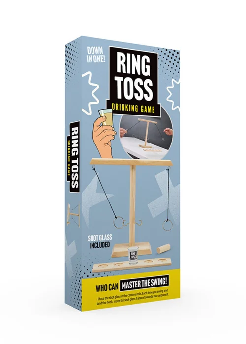 winning Brown Ring Toss Drinking Game - One Size Image 4