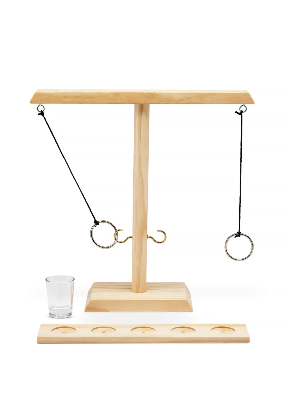 winning Brown Ring Toss Drinking Game - One Size Image 3