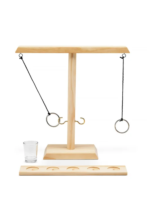 winning Brown Ring Toss Drinking Game - One Size Image 3