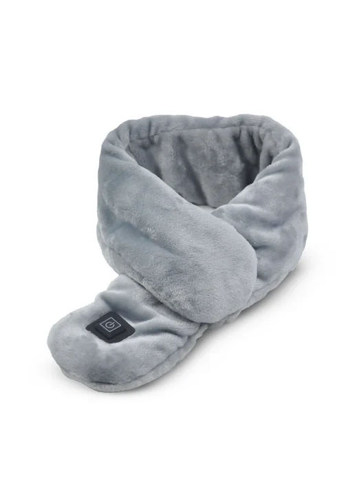 Wellbeing Grey Heated Travel Scarf - One Size Image 2
