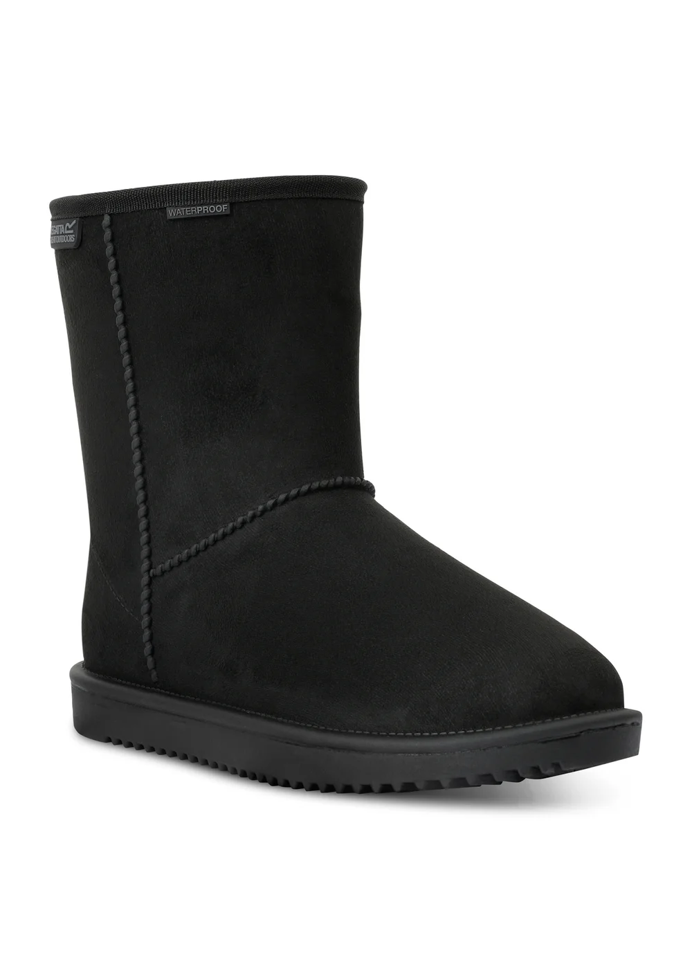 Regatta Black Risley Mid Waterproof Lifestyle boots - 7 Image 6