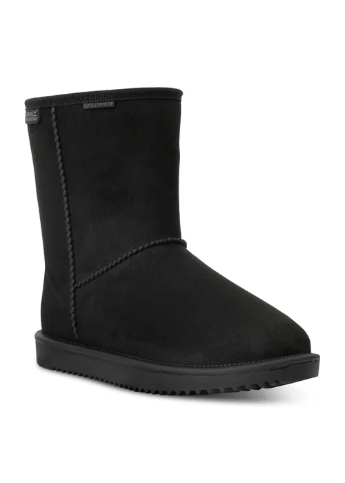 Regatta Black Risley Mid Waterproof Lifestyle boots - 7 Image 6