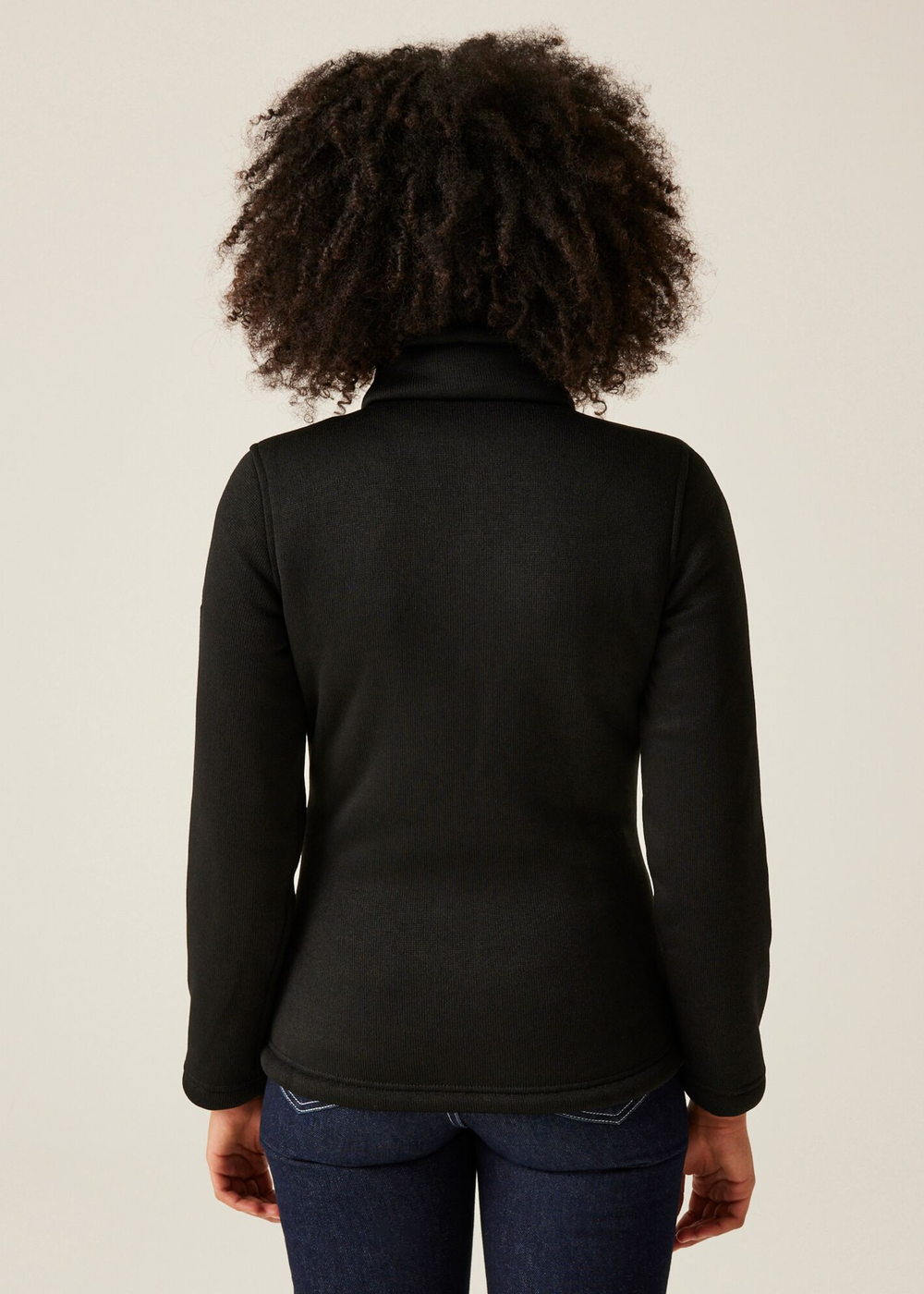 Regatta Black Black Razia II Full Zip Bonded Fleece - 8 Image 2