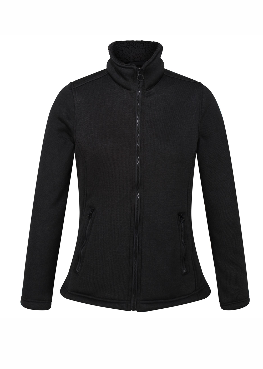 Regatta Black Black Razia II Full Zip Bonded Fleece - 8 Image 3