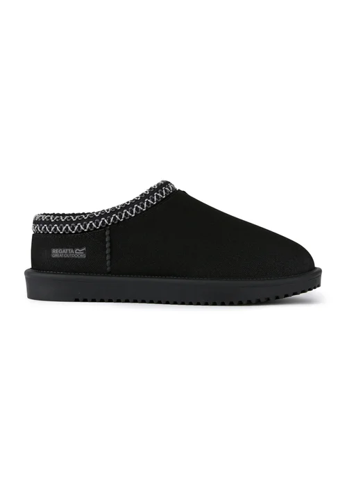 Regatta Black Risley Mule Waterproof Lifestyle Shoes - 4 Image 5