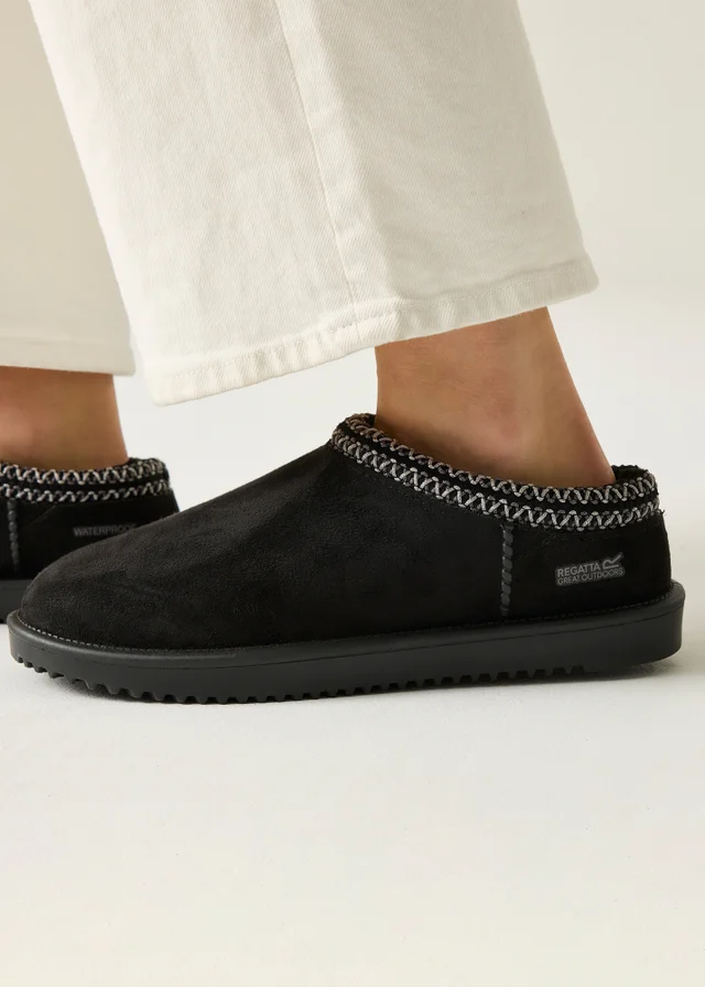 Regatta Black Women's Risley Waterproof Mule