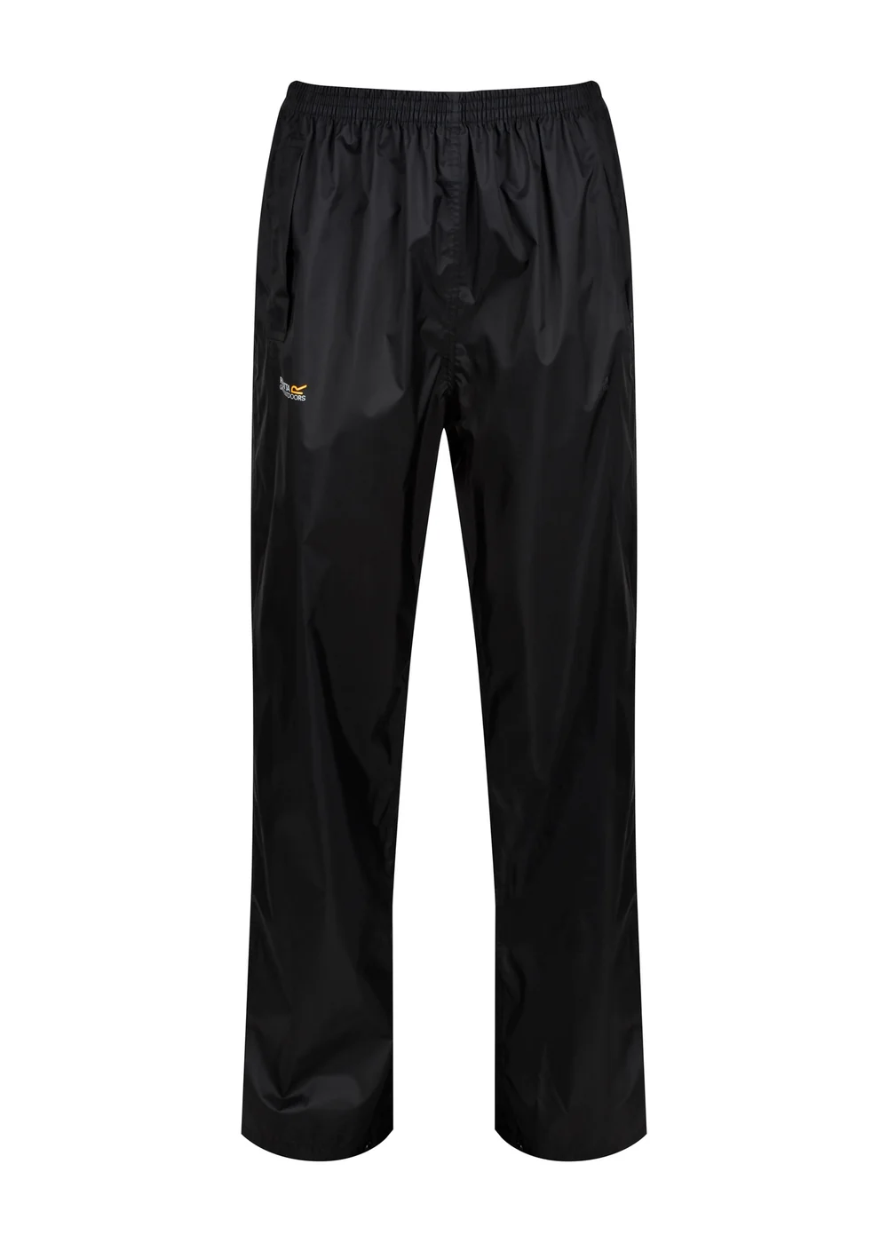 Regatta Black Pack It Waterproof Breathable Isolite Over Trousers - M Image 6