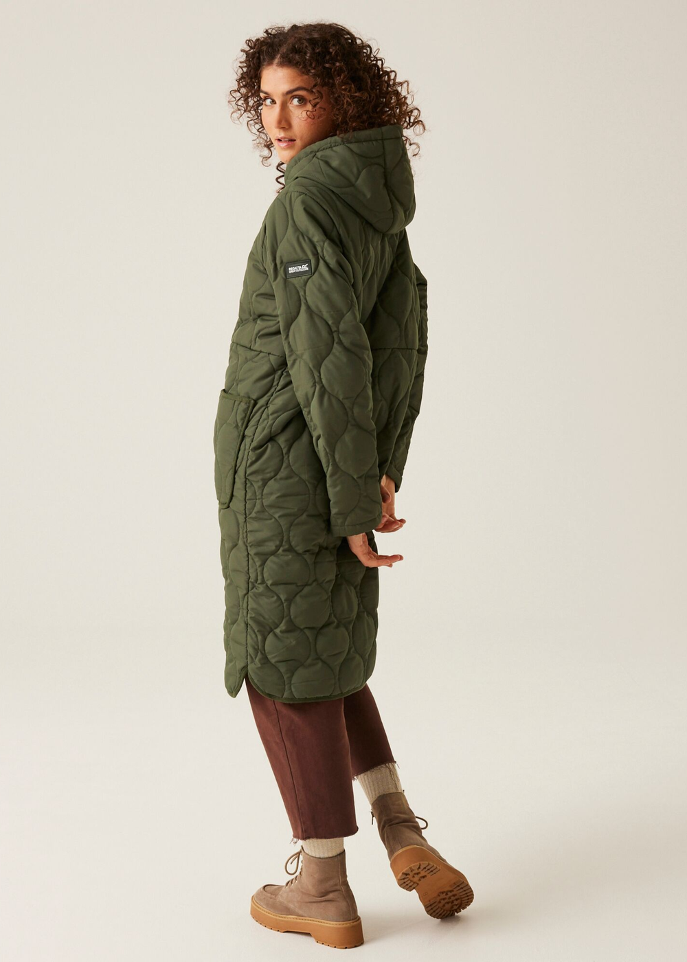 Regatta Dark Khaki Jaycee II Quilted Jacket - 8 Image 2