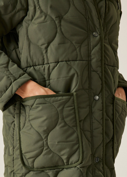 Regatta Dark Khaki Jaycee II Quilted Jacket - 8 Image 4