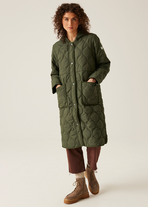 Regatta Dark Khaki Jaycee II Quilted Jacket - 8 Image 1