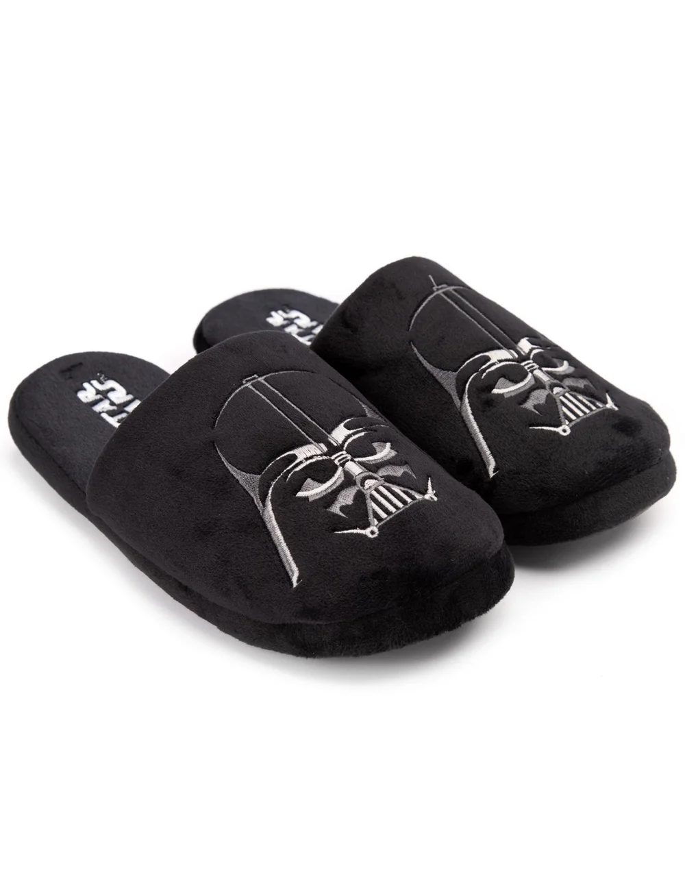 Vanilla Underground Star Wars Black Darth Vader Mule Slippers - 11-12 Image 4