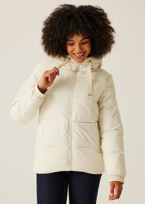 Regatta Light Vanilla Arilie Quilted Jacket - 8 Image 1