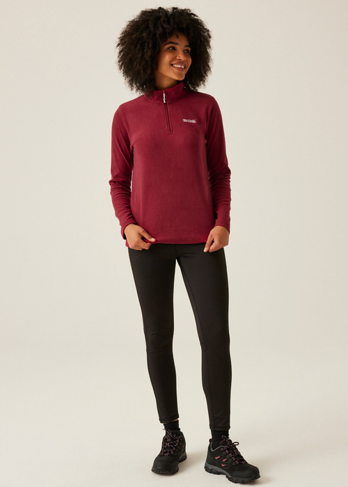 Regatta Rumba Red Sweethart Lightweight Half-Zip Fleece - 8 Image 4