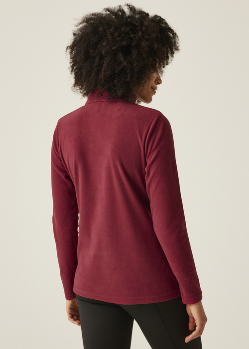 Regatta Rumba Red Sweethart Lightweight Half-Zip Fleece - 8 Image 2