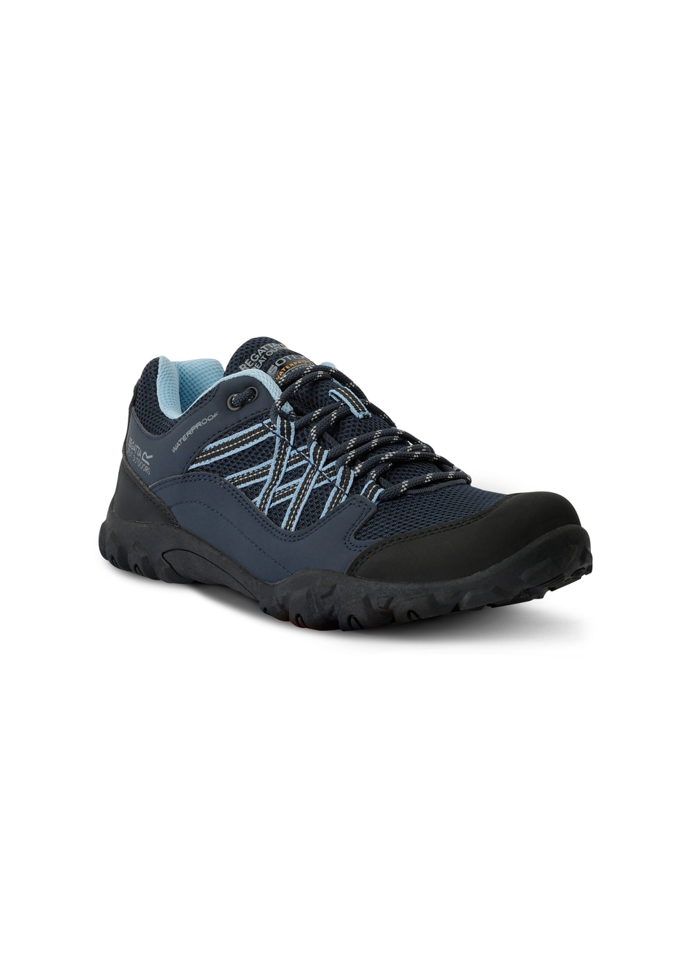 Regatta Navy Blueski Edgepoint III Waterproof Low Walking Shoes - 3 Image 2