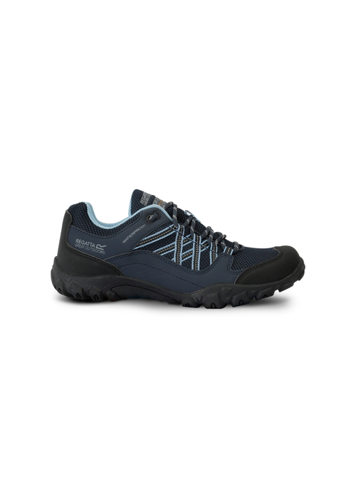 Regatta Navy Blueski Edgepoint III Waterproof Low Walking Shoes - 3 Image 1