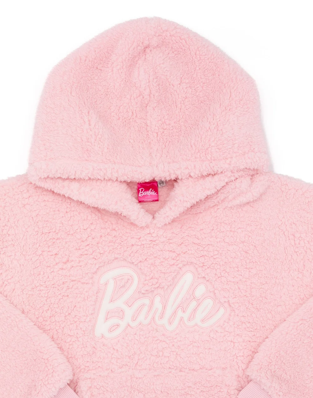 Vanilla Underground Barbie Girls Pink Logo Blanket Hoodie (6 - 13 Years) - Age 6 - 8 Years Image 4