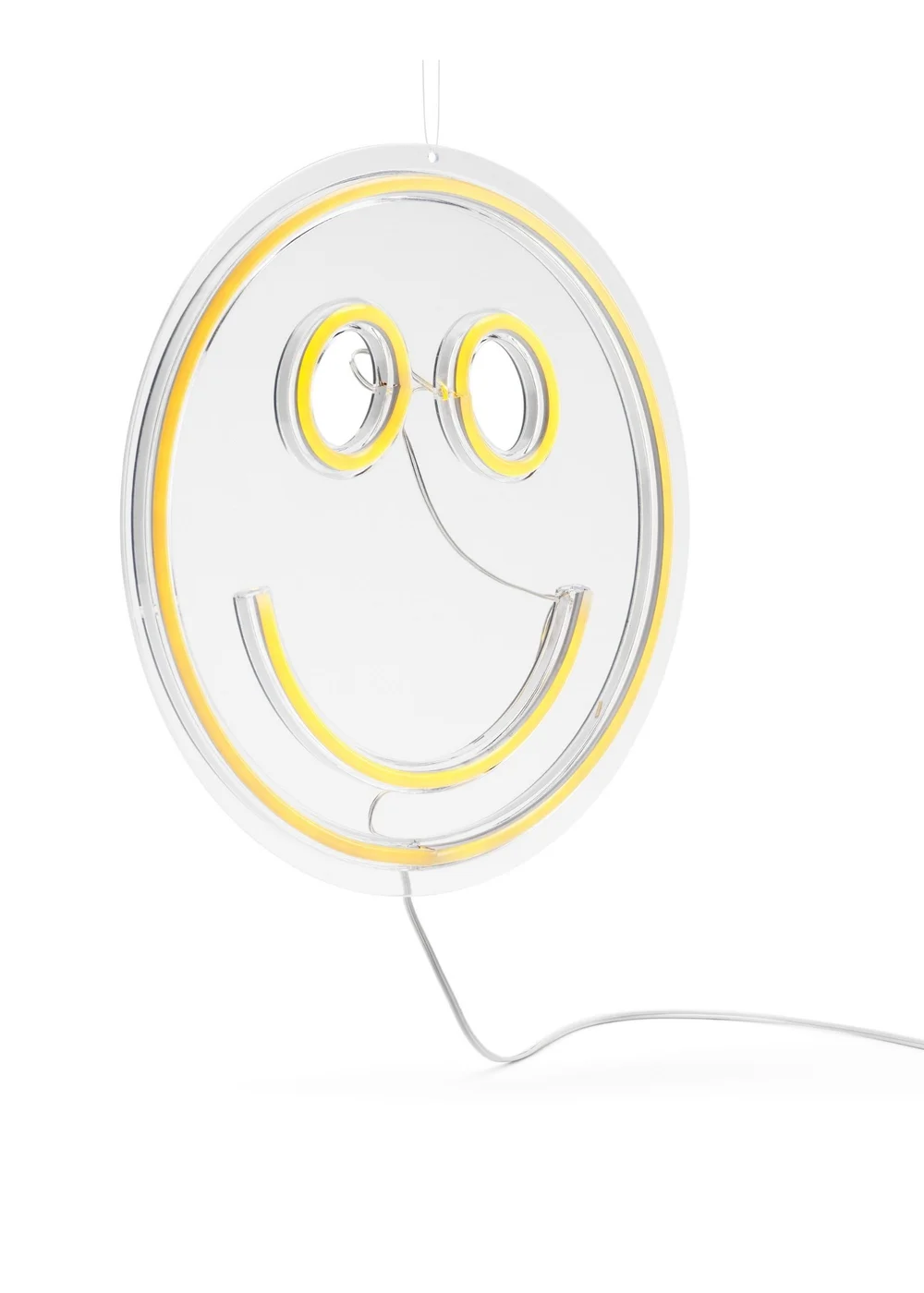 RED5 Clear Smiley Face Neon Effect Light - One Size Image 3