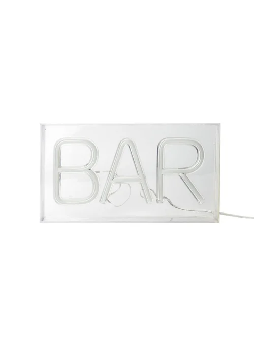 RED5 Clear Boxed Neon Effect Bar Light - One Size Image 2