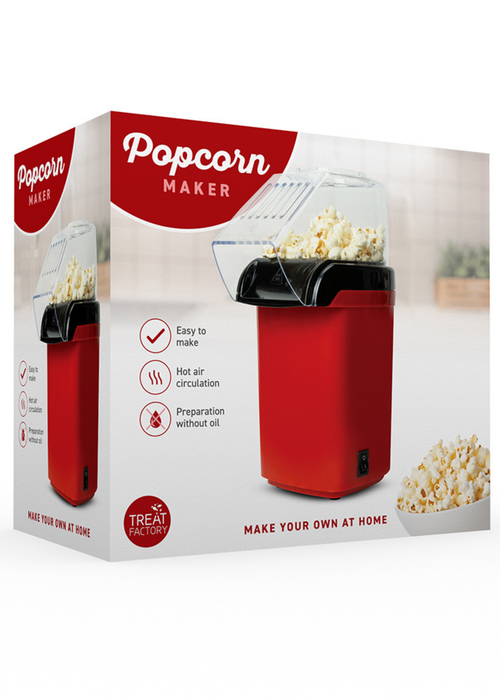 Treat Factory Red Popcorn Maker - One Size Image 3