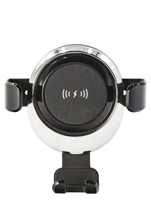 RED5 Black 5W Car Phone Holder Wireless Charger - One Size Image 2