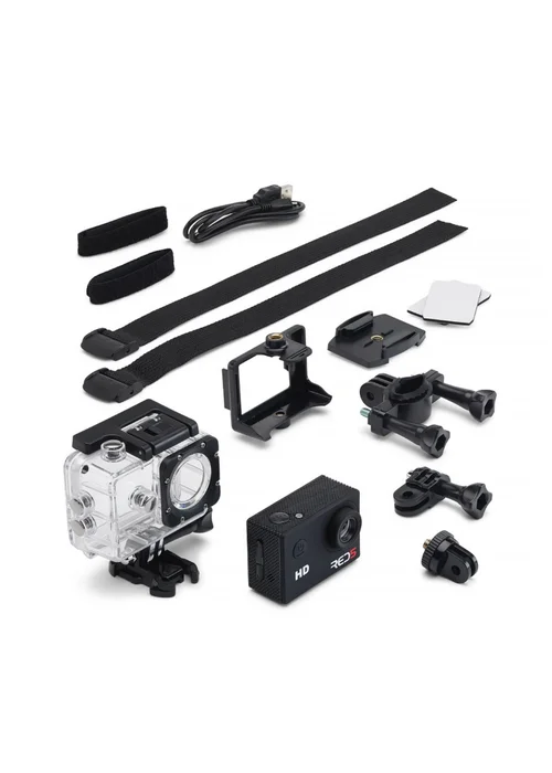 RED5 Black Action Camera Water Proof - One Size Image 3
