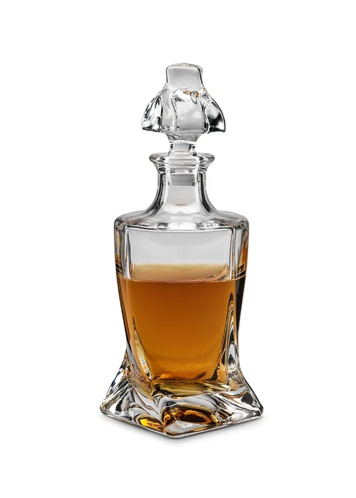 Connoisseur Creations Clear Twisted Decanter - One Size Image 3