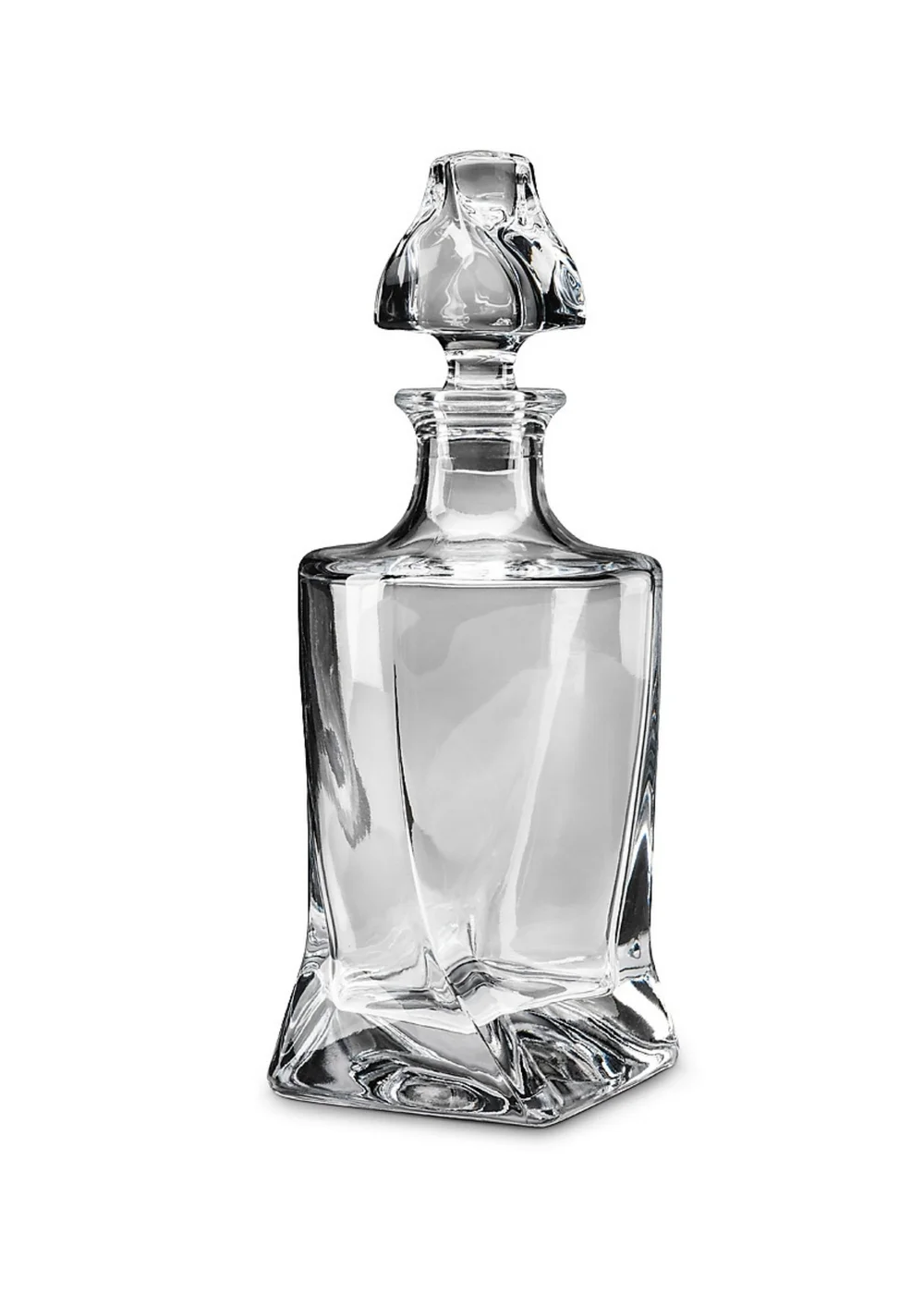 Connoisseur Creations Clear Twisted Decanter - One Size Image 4