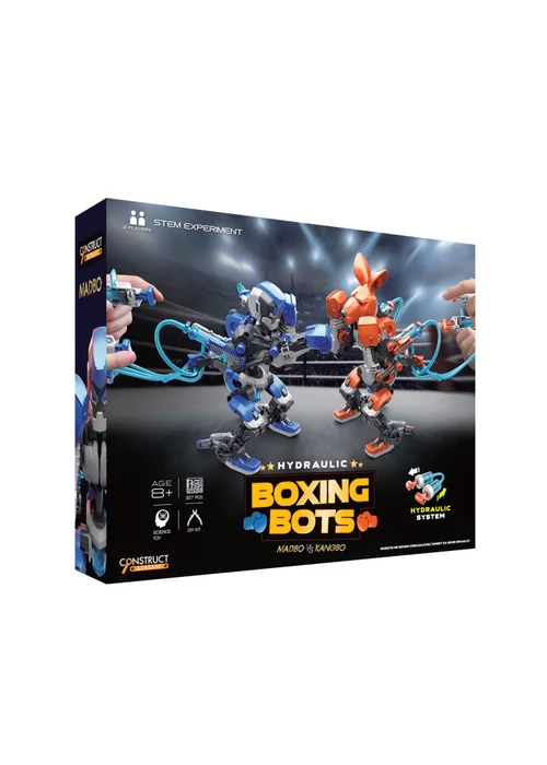 Construct & Create Multi Hydraulic Boxing Bots - One Size Image 6