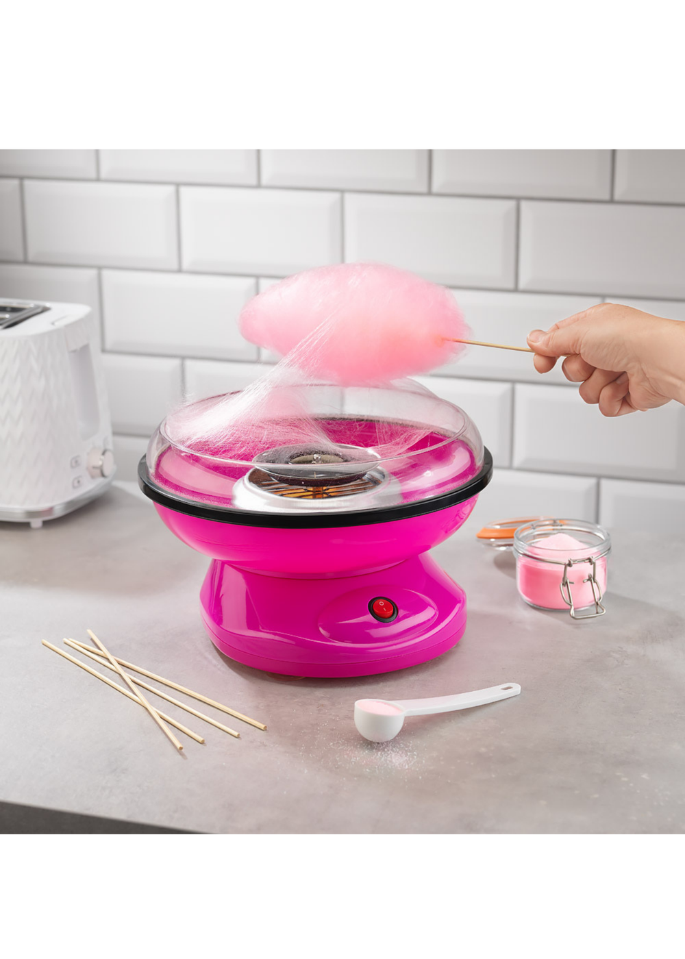 winning Pink Candy Floss Maker Pink - One Size Image 1