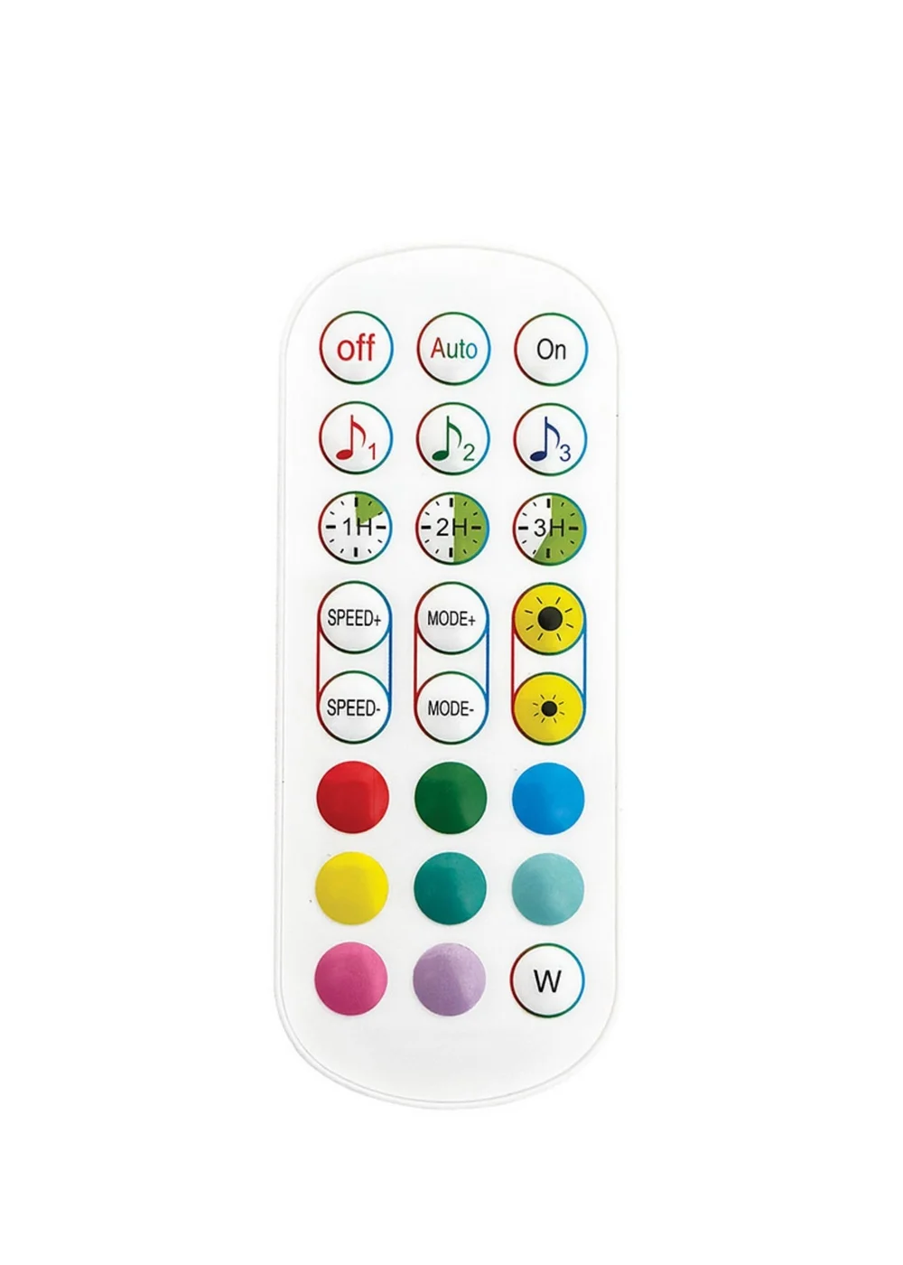 RED5 Black LED Corner Light Remote Controlled - One Size Image 5