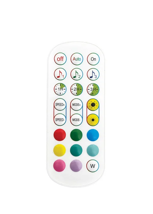 RED5 Black LED Corner Light Remote Controlled - One Size Image 5